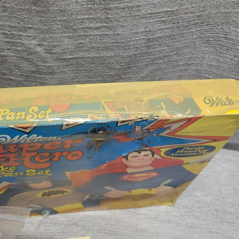 Vintage 1977 Wilton Super Hero Cake Pan